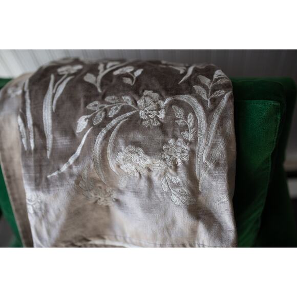 Anthropologie Floral Field Curtain 50 X 63 single panel - Picture 4 of 4